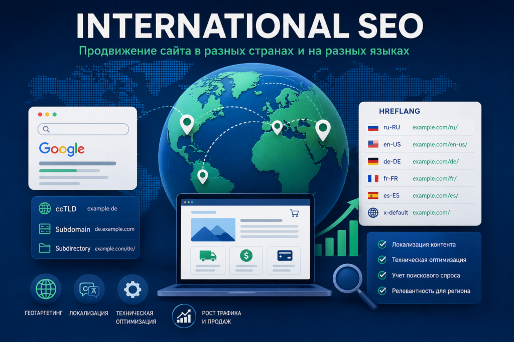 International SEO — международное продвижение сайта